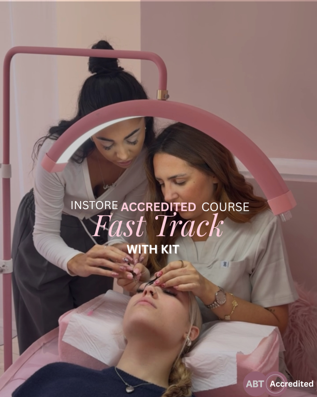 Fast track 2 day eyelash extension training