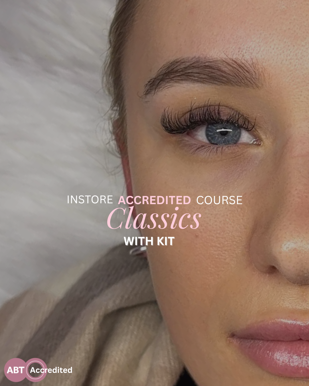 Classic eyelash extension training course